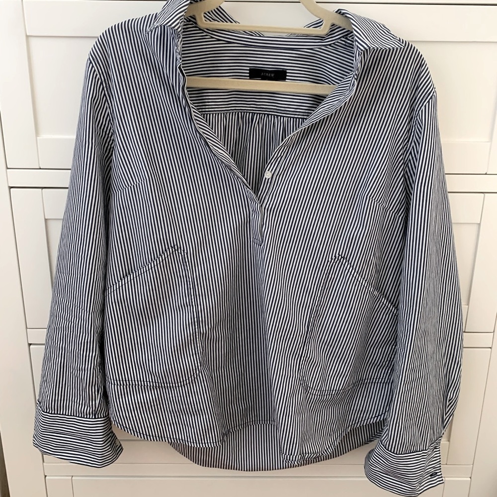 J. Crew Striped Tunic - S